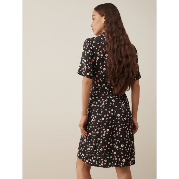 Reformation Loveland Dress - Lucky Charms - size 0 - Picture 4 of 5